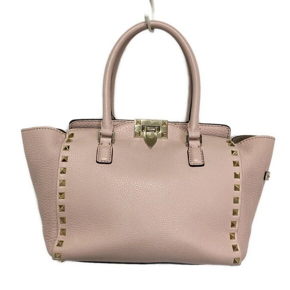 VALENTINOGARAVANI Rockstud Small Bag - Light Pink Gold 518-080125 - Picture 1 of 9